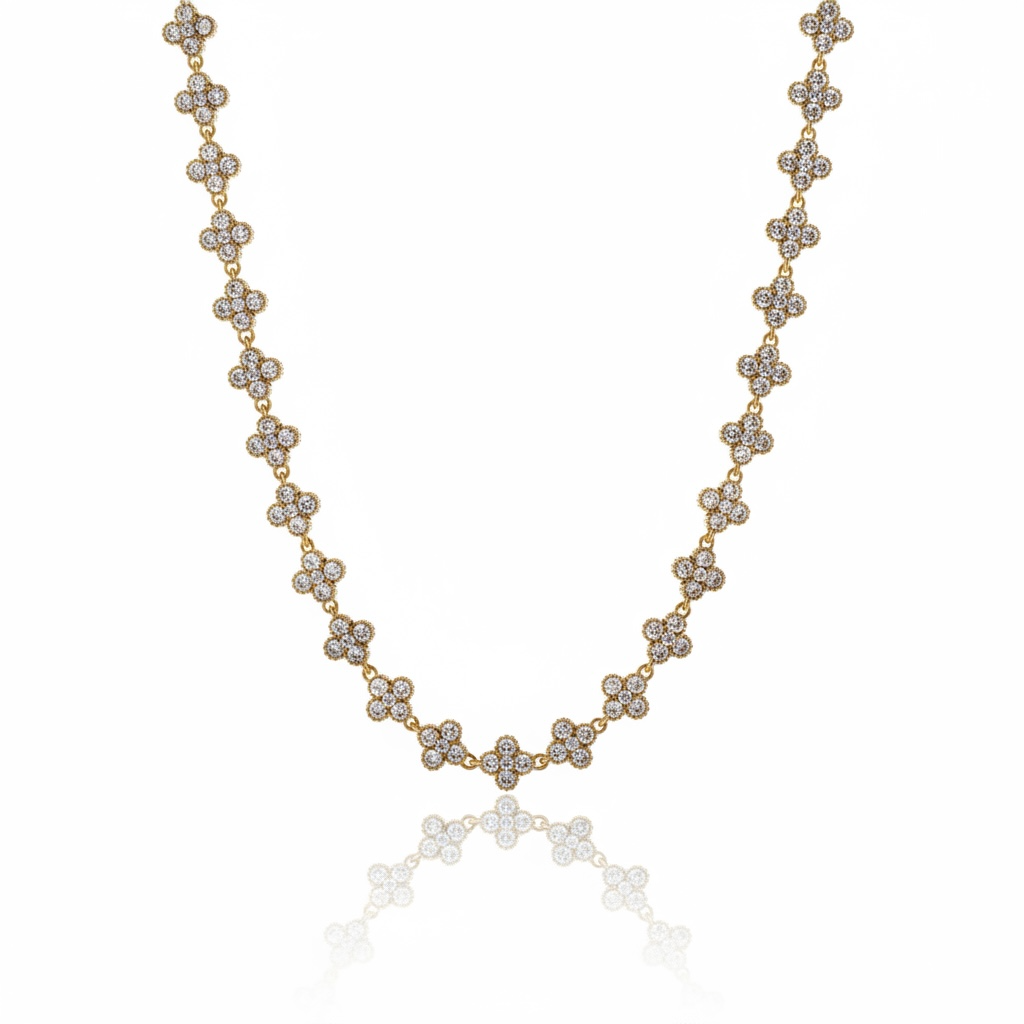 Collana Prisma gold