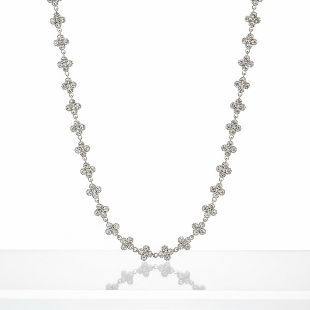 Collana Prisma Silver